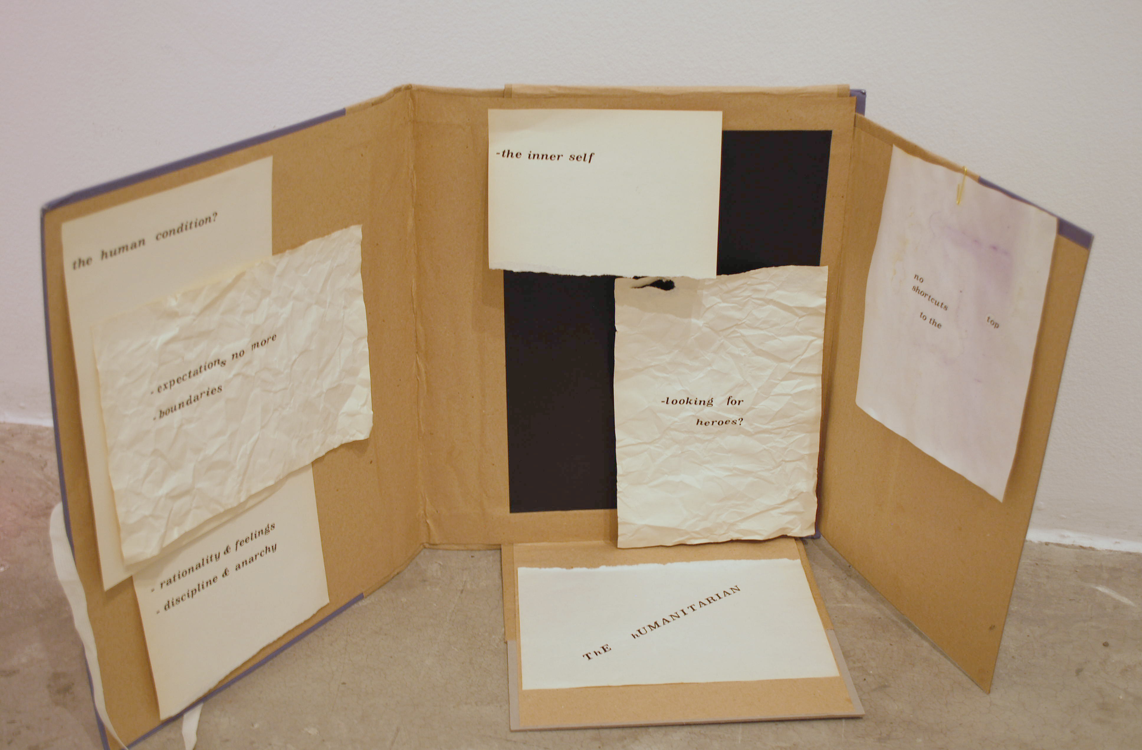 Dimitra Vamiali The Fine Qualities of Distressed Paper Ileana Tounta Contemporary Art Center Exhibitions